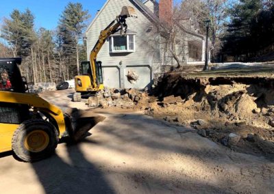 site work utilities drainage needham newton west-roxbury dedham ma 21